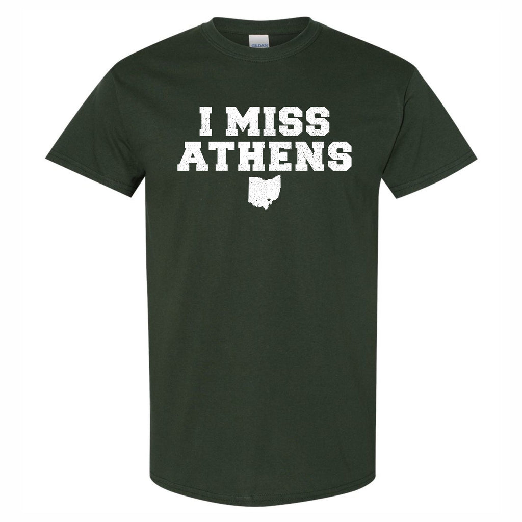 Ohio Bobcats 'I Miss Athens' Forest T-Shirt