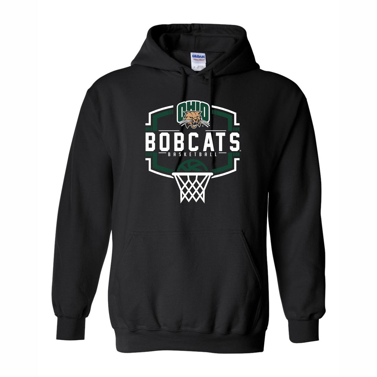 Ohio Bobcats Men's Backboard Basketball Hoodie