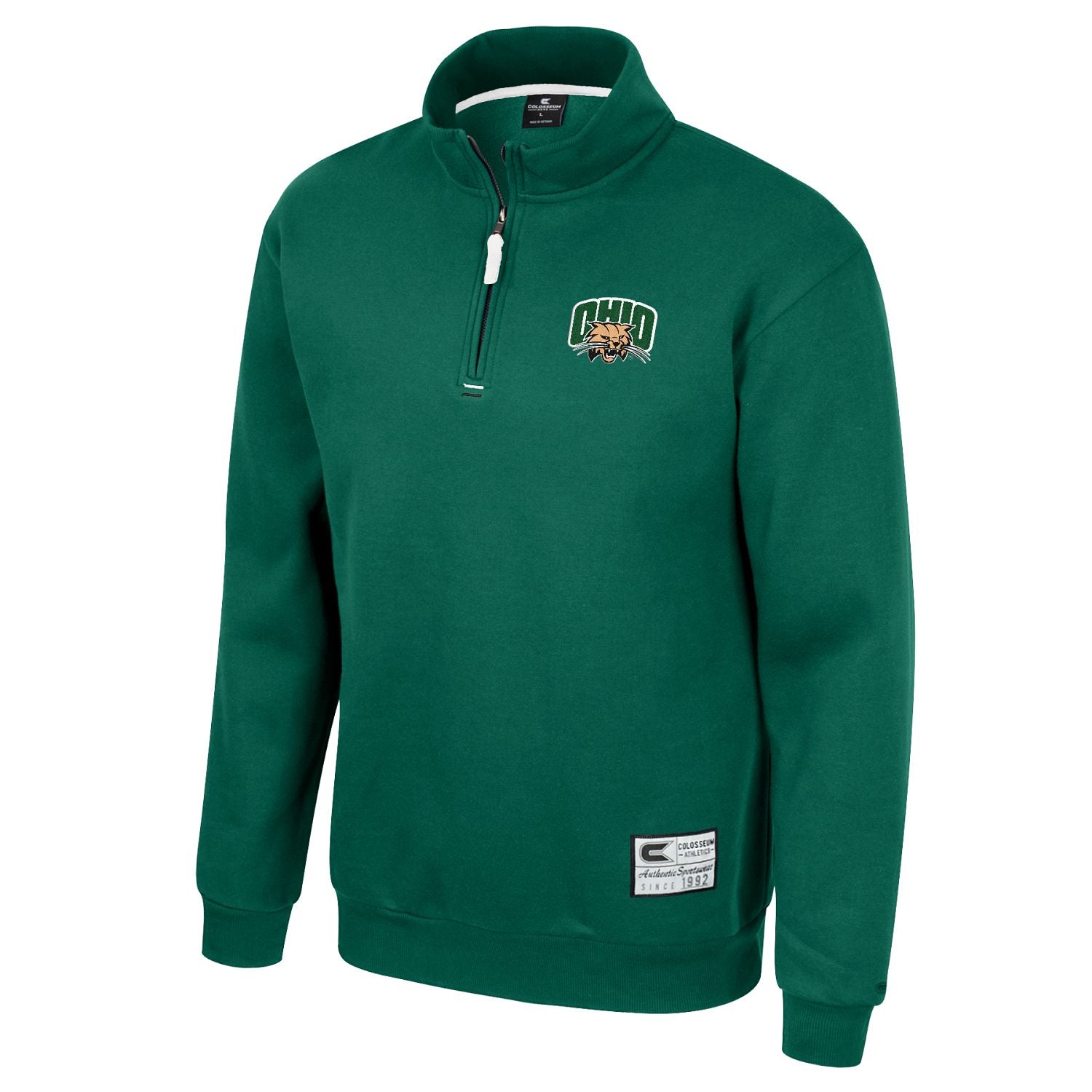 Ohio Bobcats Men's Fleece Quarter-Zip Pullover – Ohio Bobcat Fan Store