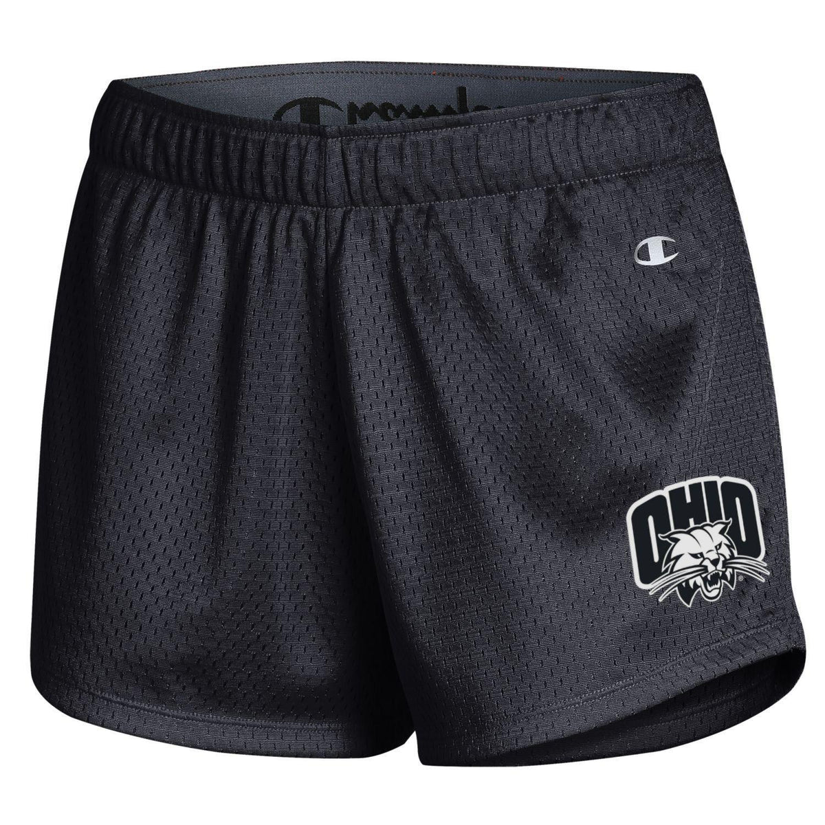 Ohio Bobcats Women s Champion Black Mesh Short Ohio Bobcat Fan Store