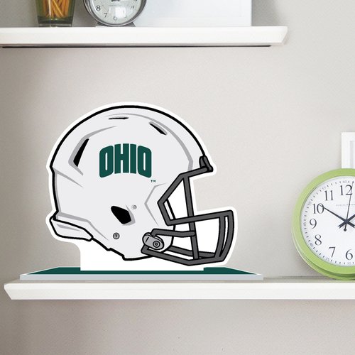 OHIO FOOTBALL HELMET STANDEE MASCOT Ohio Bobcat Fan Store