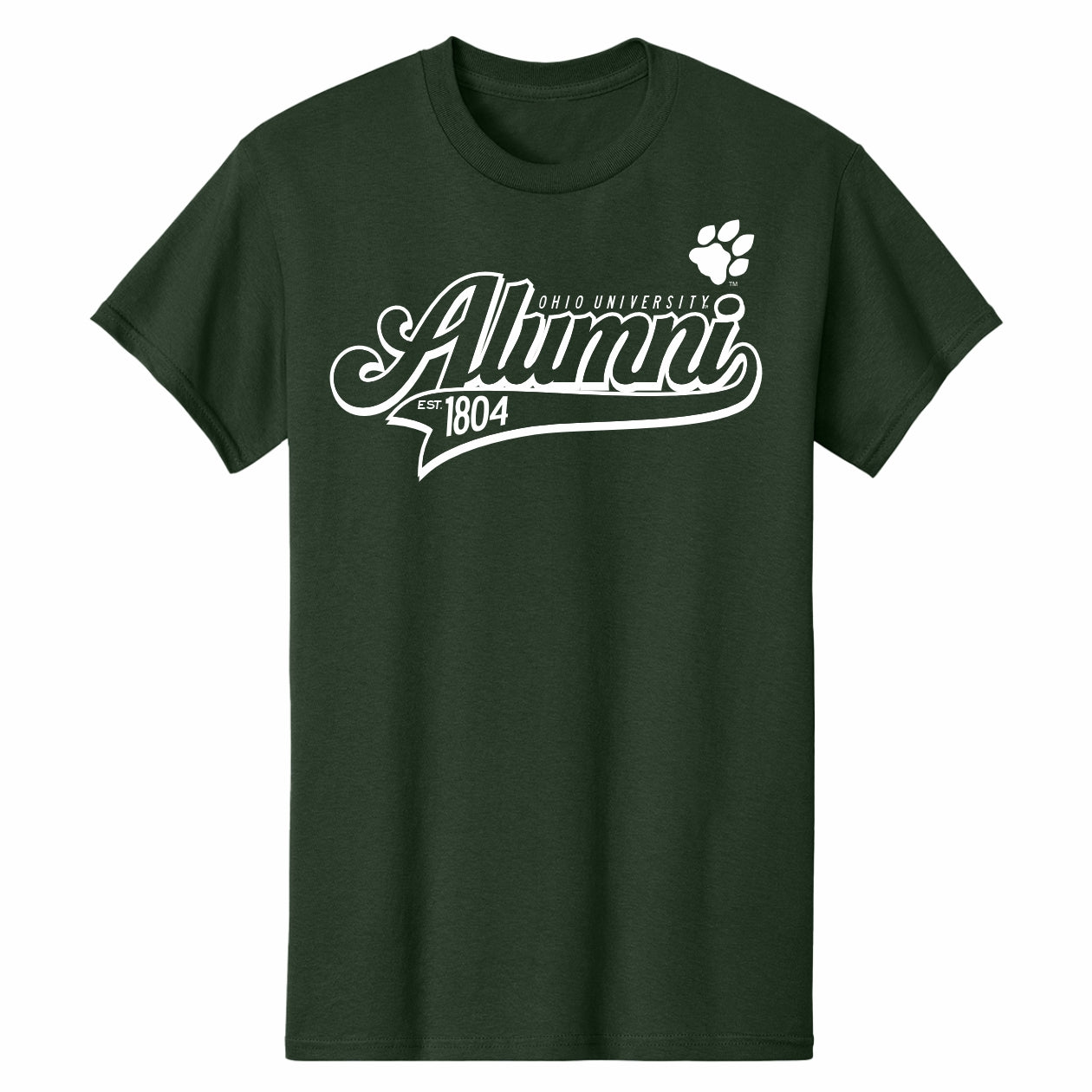 ohio university gear Ohio University Alumni 1804 Banner Tee