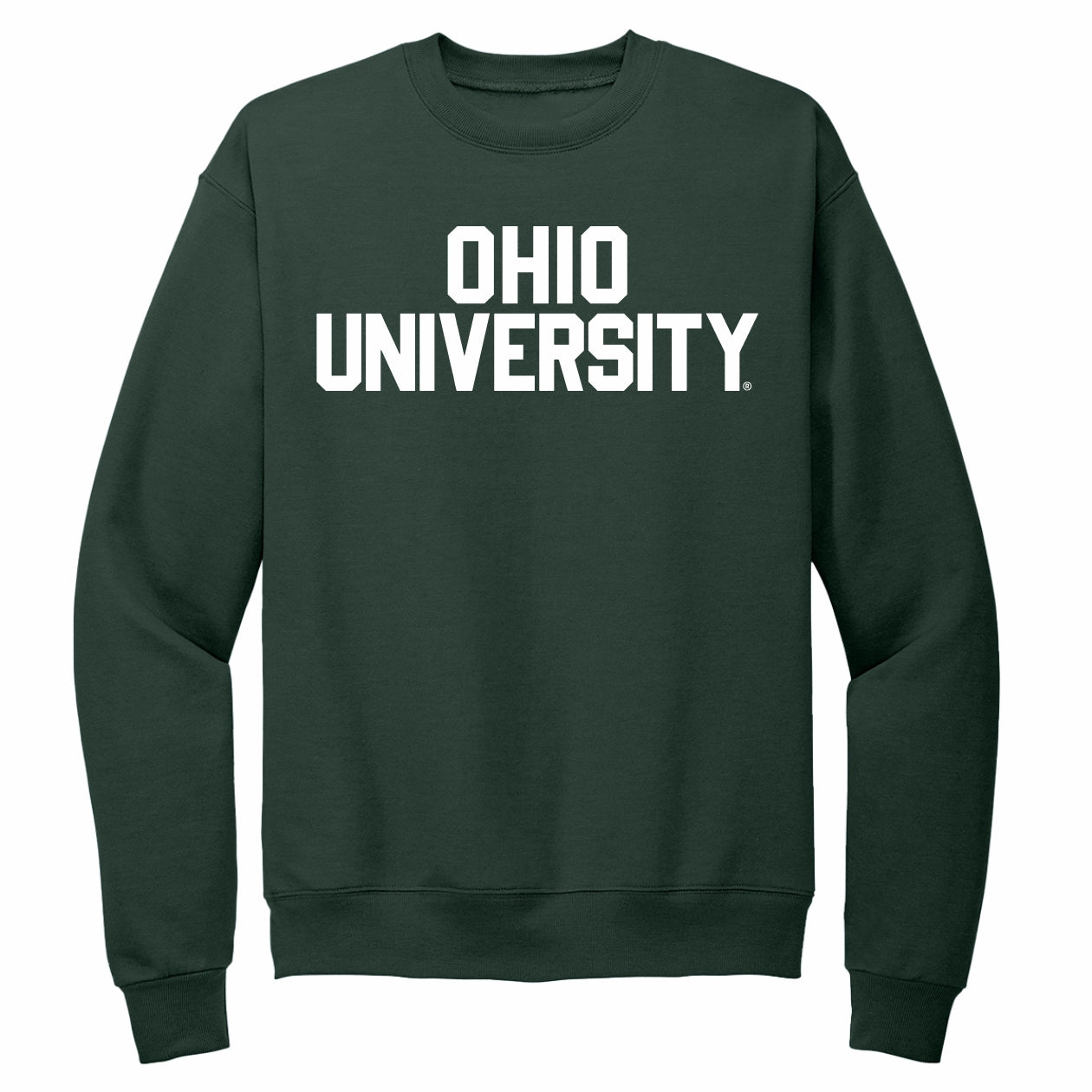 Ohio University Basic Green Sweatshirt