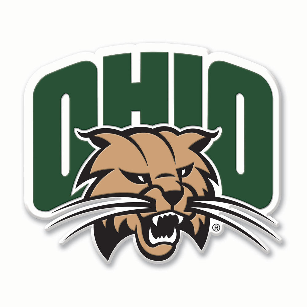 Ohio Bobcats Attack Cat Flex Decal