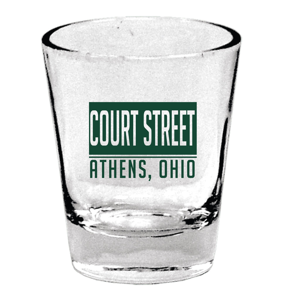Ohio Bobcats Court Street 1 Oz Shot Glass