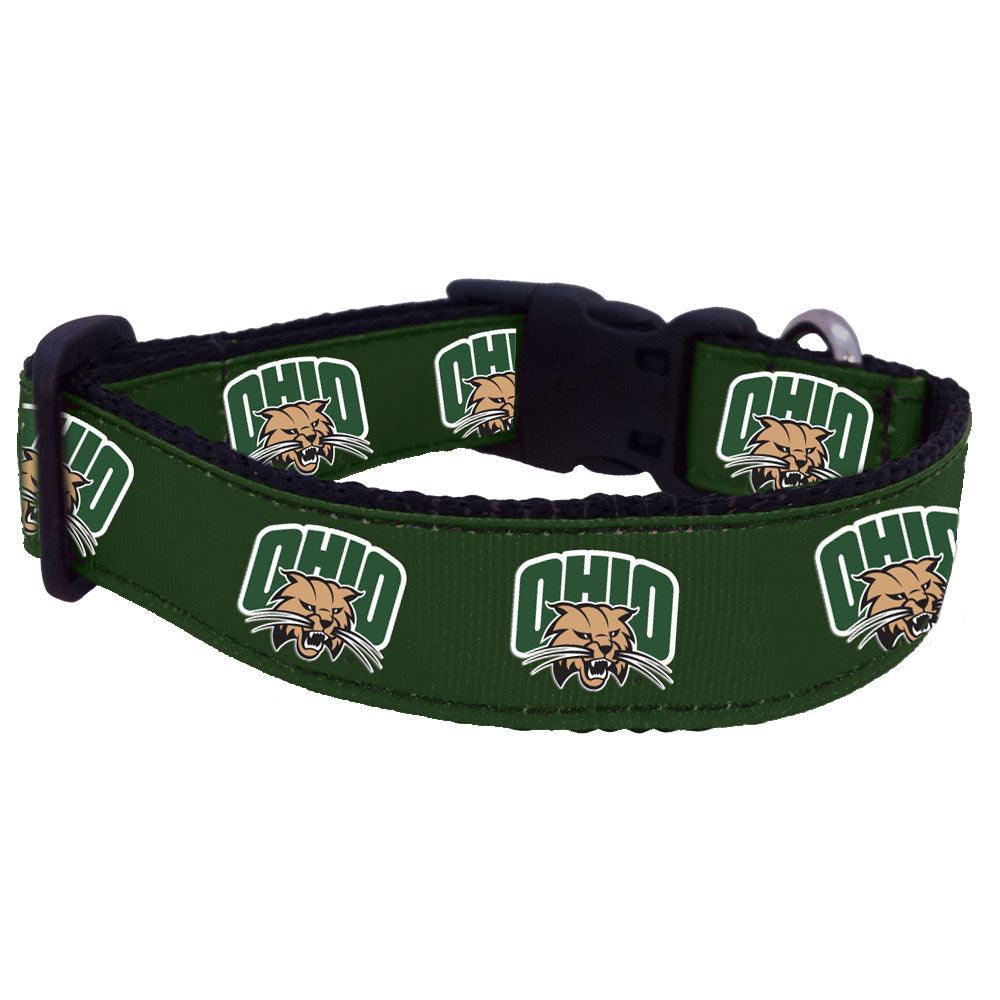 Ohio Bobcats Dog Collar