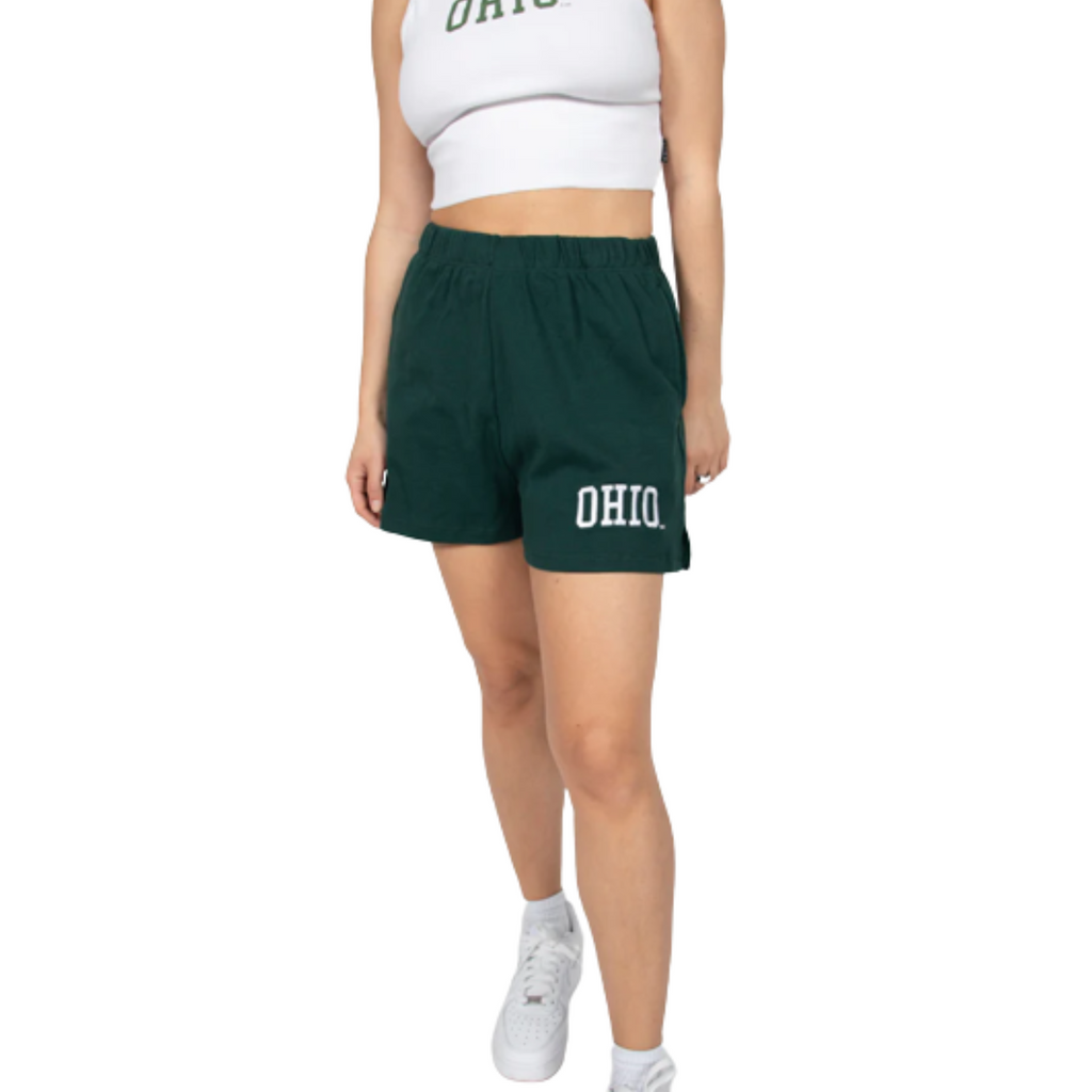 Ohio Bobcats Hype &amp; Vice Green Women's Track Shorts