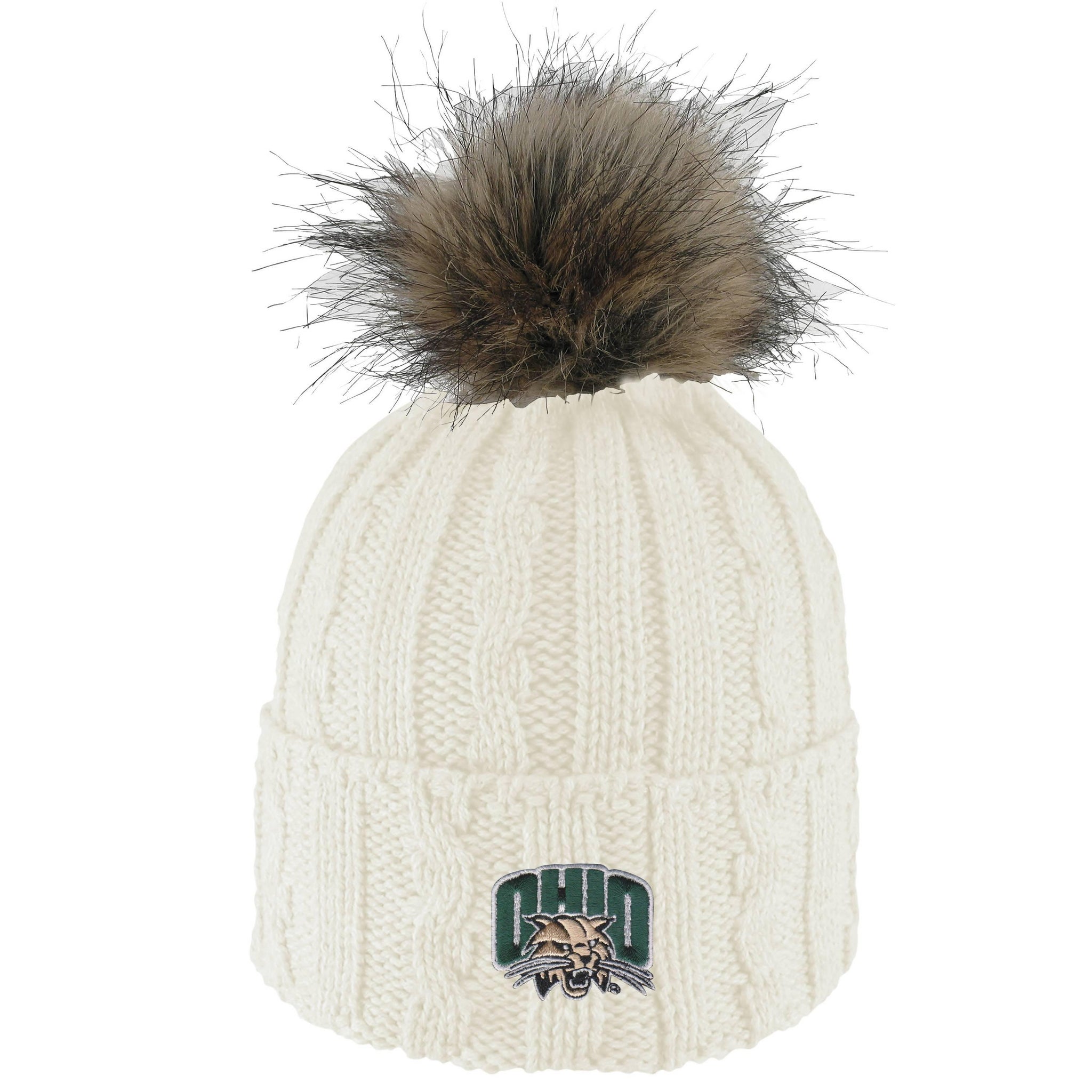 Cal State Fullerton CSUF NCAA Pom Cuff Beanie – Navy Blue, Officially Licensed One Size Men's Hat