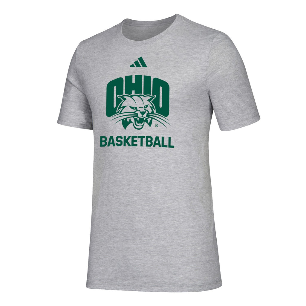 Ohio Bobcats Men's Adidas Basketball T-Shirt