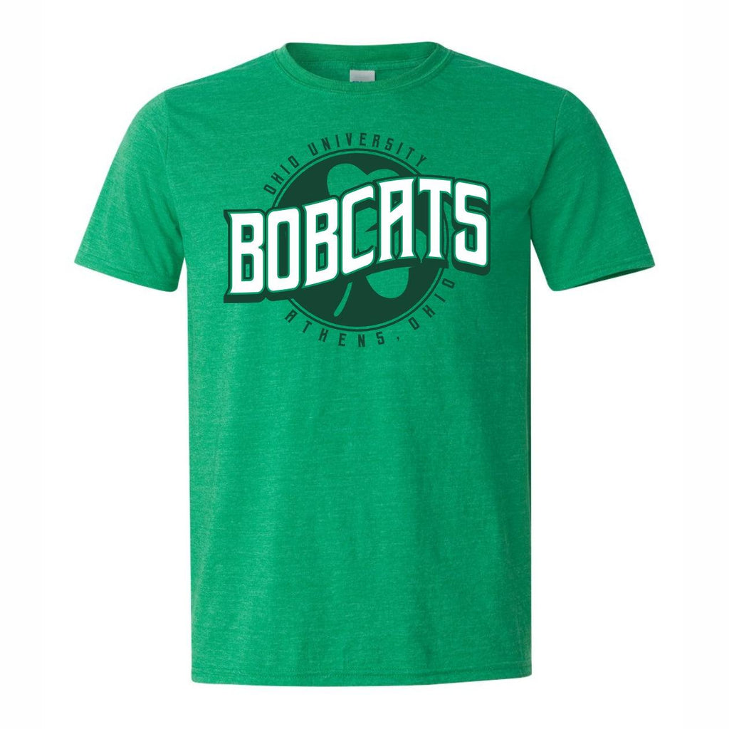 Ohio Bobcats Men's Clover Logo T-Shirt