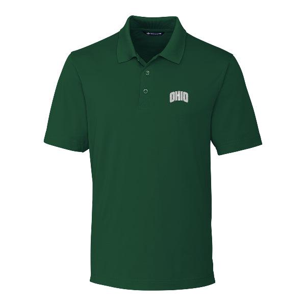 Ohio Bobcats Men's Cutter & Buck Forge Stretch Polo