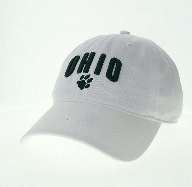 Ohio Bobcats White Paw Legacy Hat