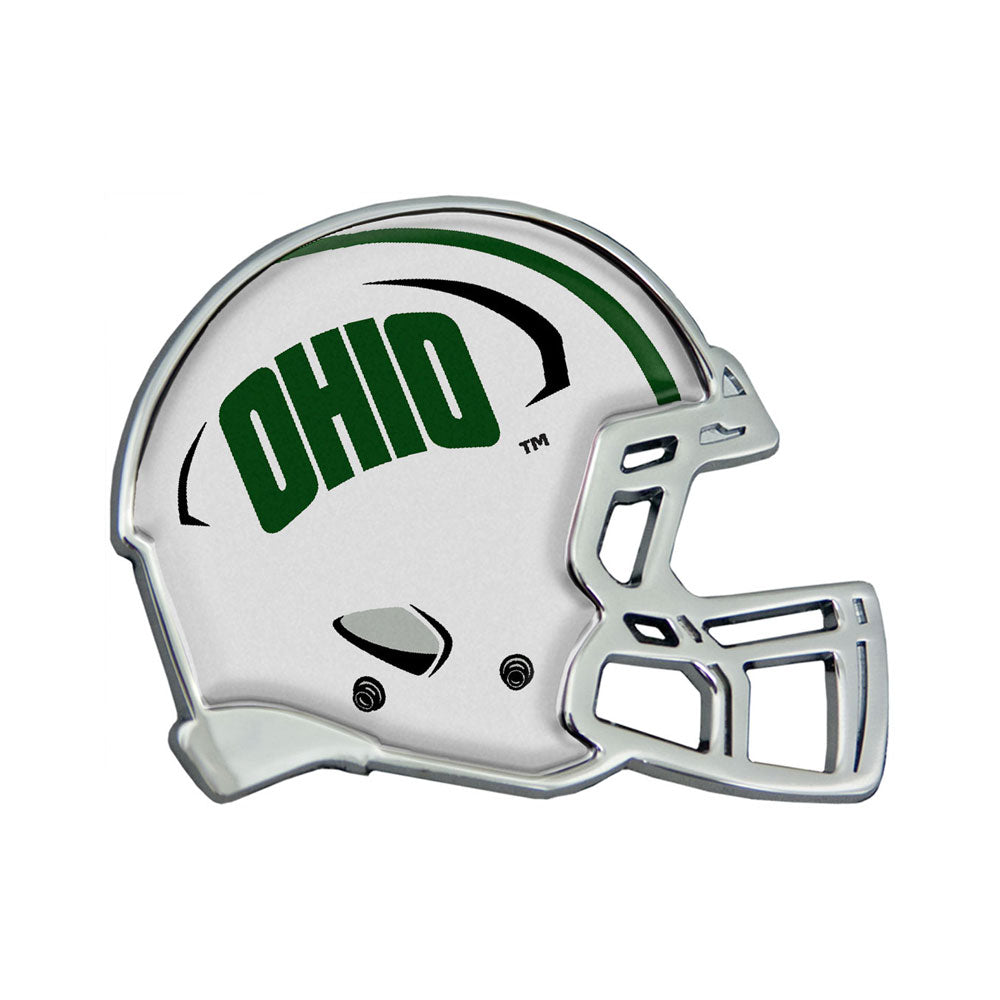 Ohio Bobcats Chrome Football Helmet Stick-On Decal – Ohio Bobcat Fan Store